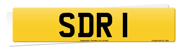 Registration number SDR 1